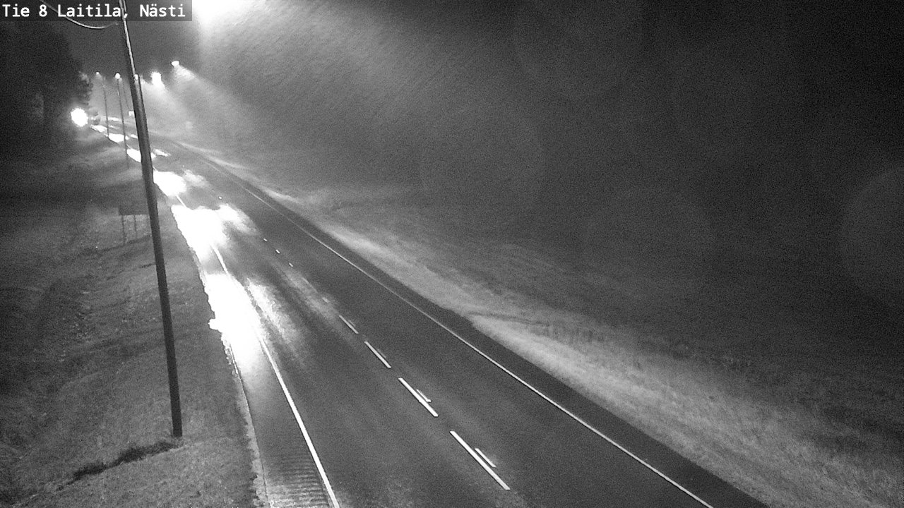 Weather Camera Image Väg 8  Letala, Nästi, Laitila, Varsinais-Suomi