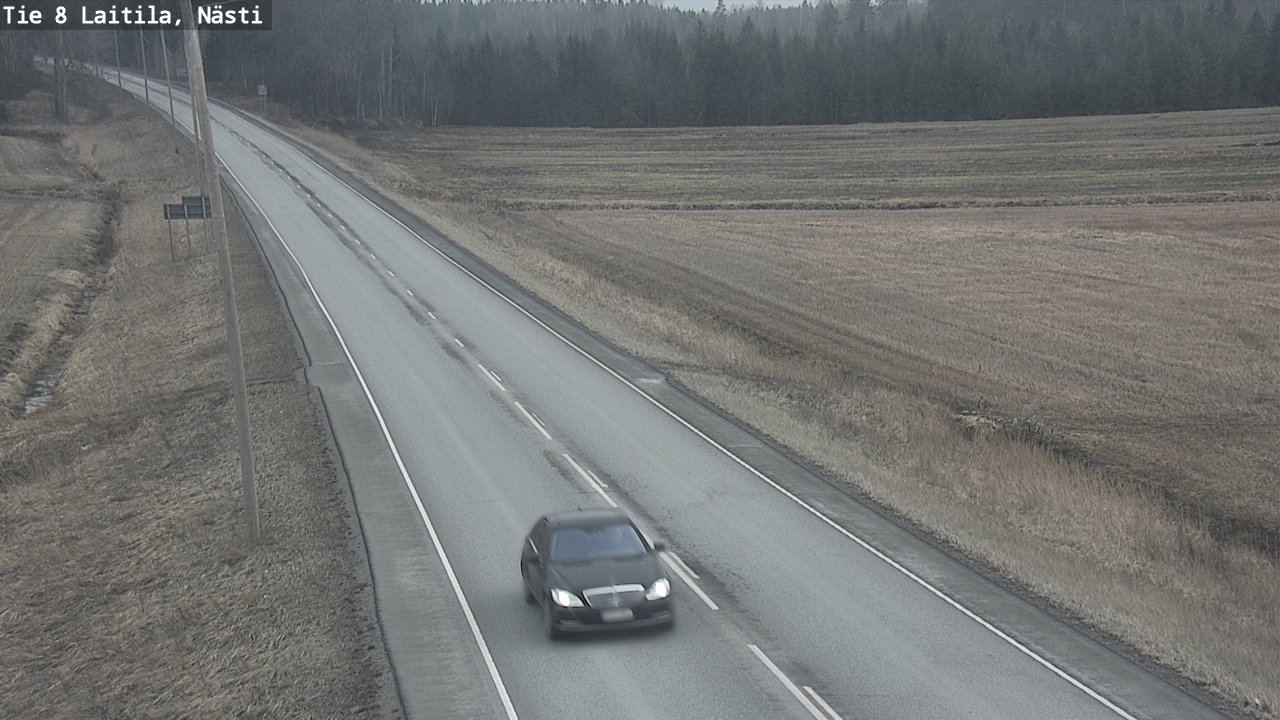 Weather Camera Image Road 8  Laitila, Nästi, Laitila, Varsinais-Suomi