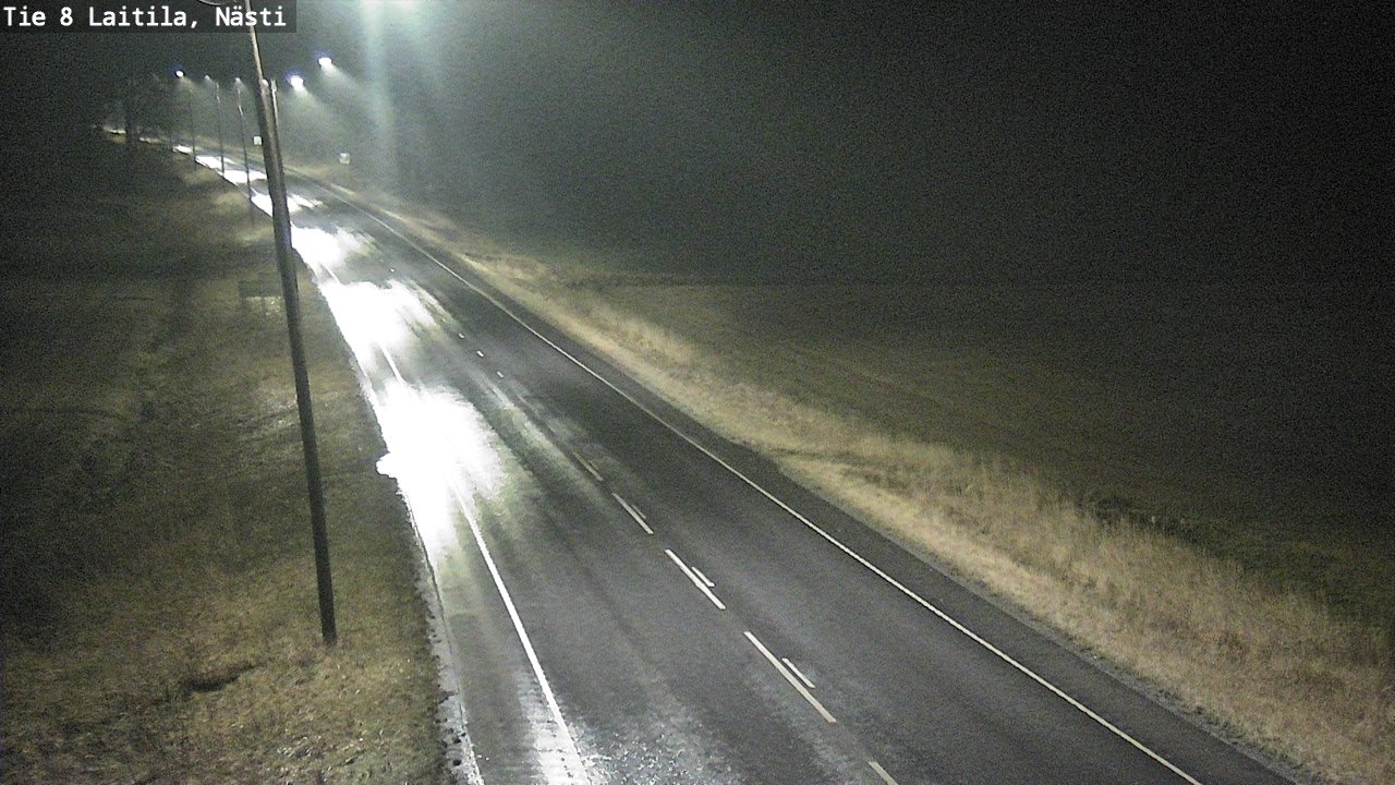 Weather Camera Image Road 8 Laitila, Nästi, Laitila, Varsinais-Suomi