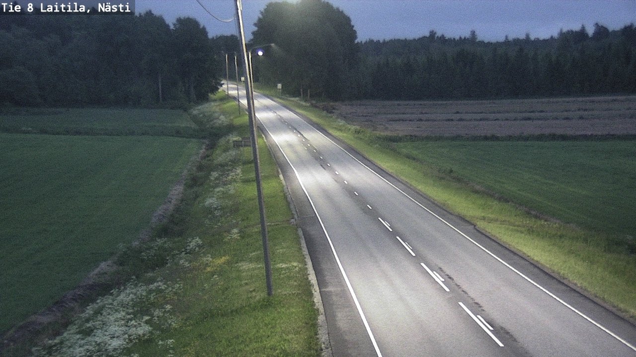 Weather Camera Image Road 8  Laitila, Nästi, Laitila, Varsinais-Suomi