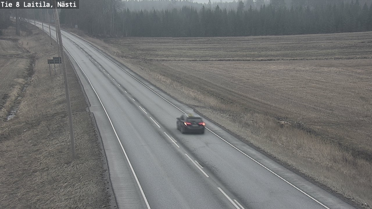 Weather Camera Image Väg 8  Letala, Nästi, Laitila, Varsinais-Suomi