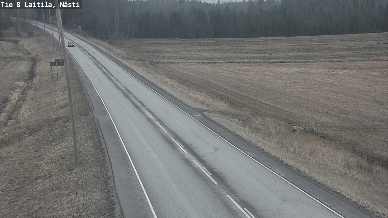 Weather Camera Image Road 8  Laitila, Nästi, Laitila, Varsinais-Suomi