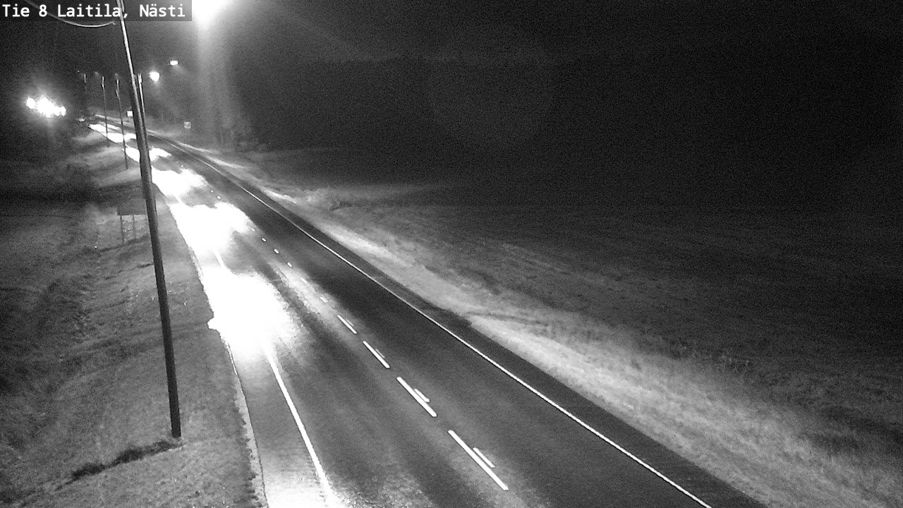 Weather Camera Image Väg 8  Letala, Nästi, Laitila, Varsinais-Suomi