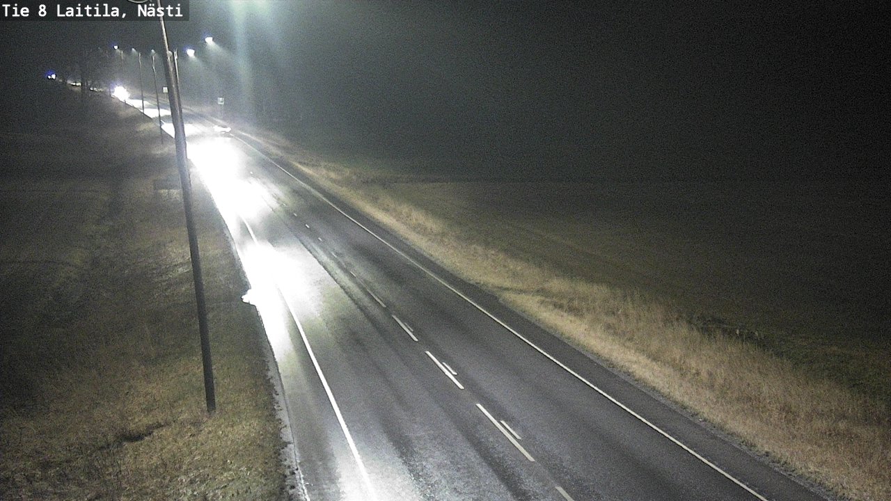 Weather Camera Image Väg 8 Letala, Nästi, Laitila, Varsinais-Suomi