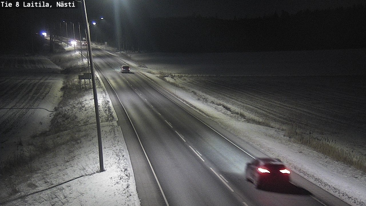 Weather Camera Image Road 8  Laitila, Nästi, Laitila, Varsinais-Suomi