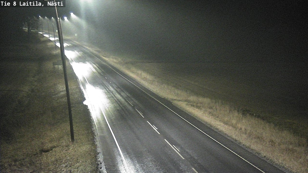 Weather Camera Image Road 8  Laitila, Nästi, Laitila, Varsinais-Suomi