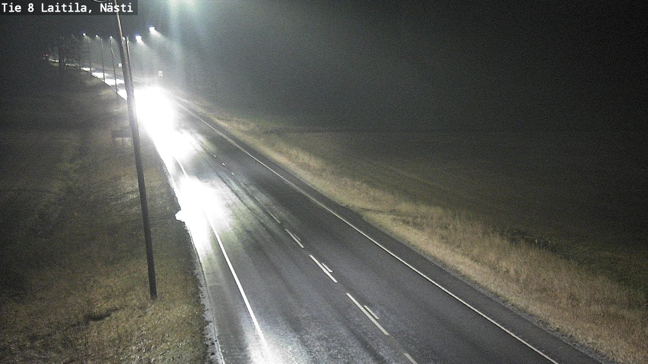 Weather Camera Image Väg 8 Letala, Nästi, Laitila, Varsinais-Suomi