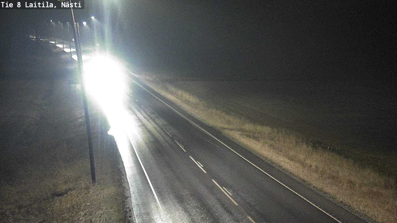 Weather Camera Image Road 8 Laitila, Nästi, Laitila, Varsinais-Suomi