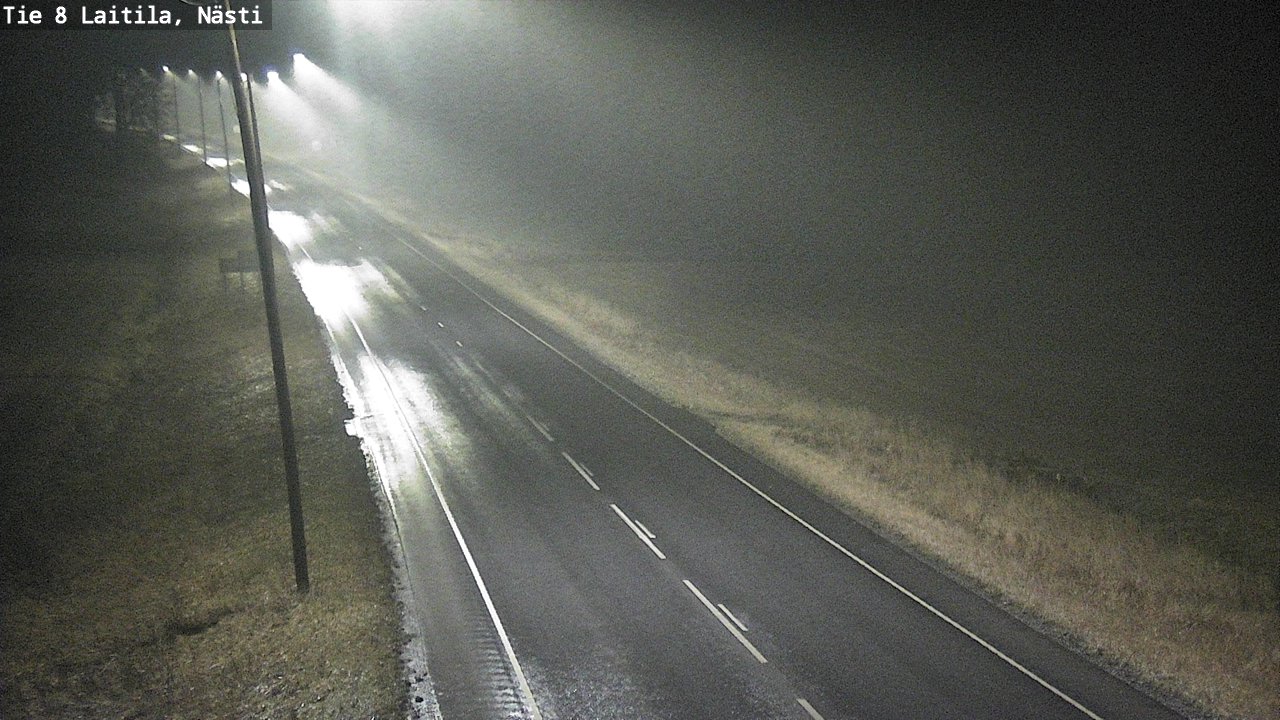Weather Camera Image Road 8  Laitila, Nästi, Laitila, Varsinais-Suomi