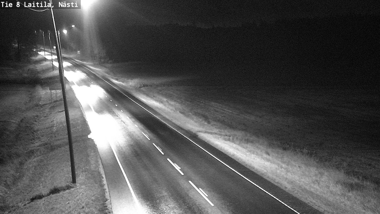 Weather Camera Image Väg 8  Letala, Nästi, Laitila, Varsinais-Suomi