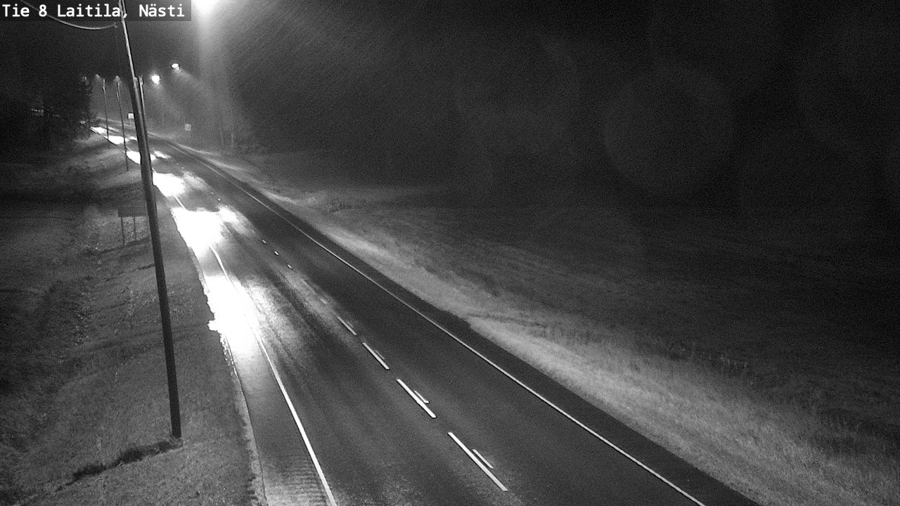 Weather Camera Image Väg 8  Letala, Nästi, Laitila, Varsinais-Suomi