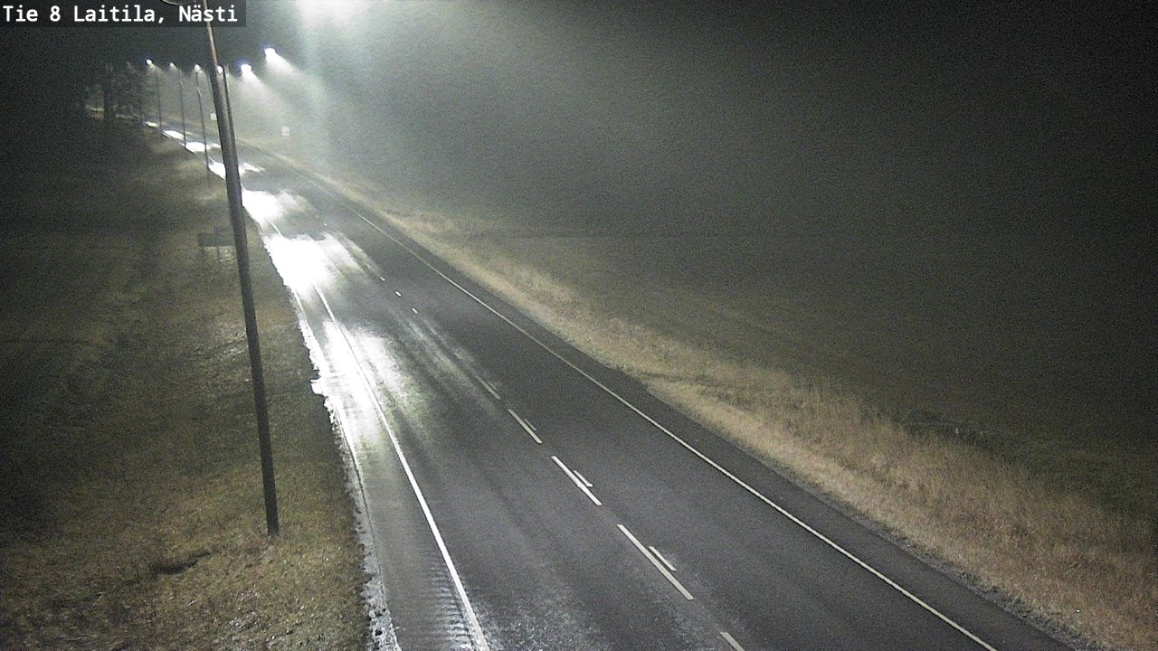 Weather Camera Image Road 8  Laitila, Nästi, Laitila, Varsinais-Suomi