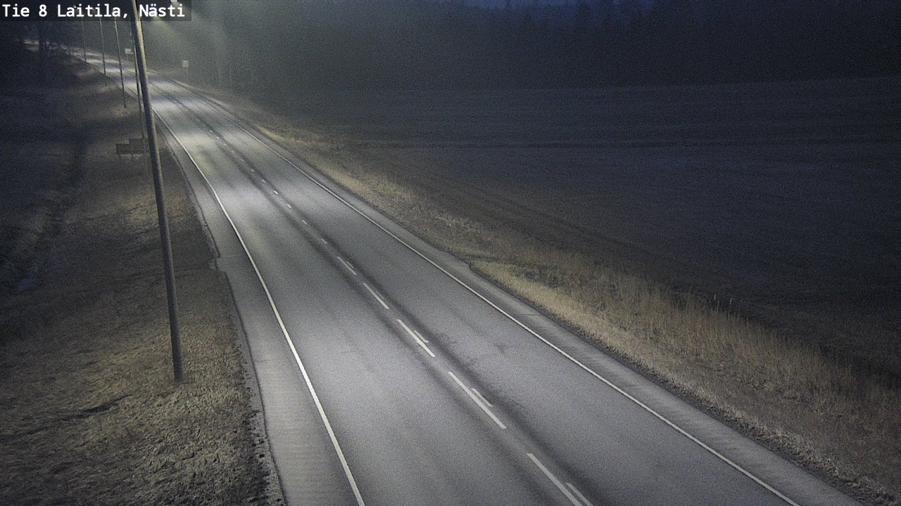 Weather Camera Image Road 8  Laitila, Nästi, Laitila, Varsinais-Suomi