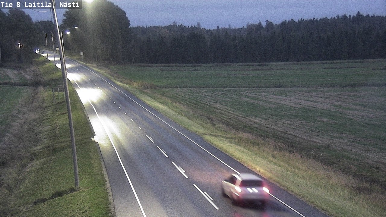 Weather Camera Image Väg 8  Letala, Nästi, Laitila, Varsinais-Suomi