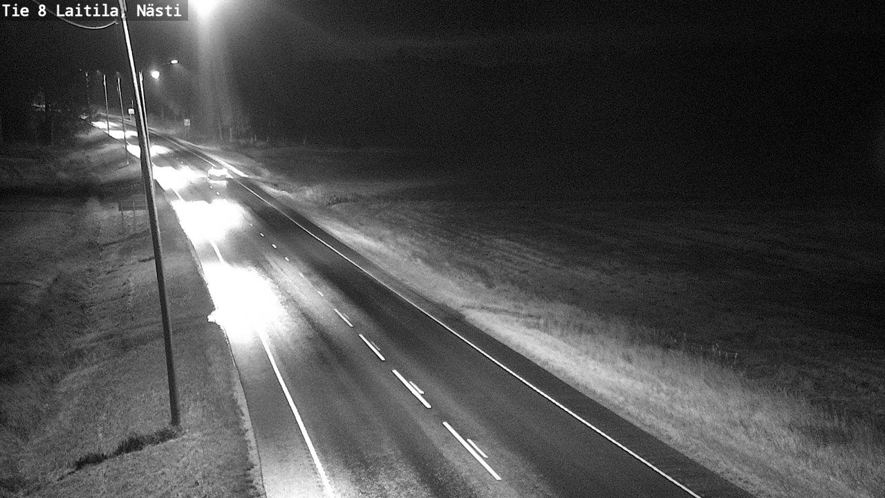 Weather Camera Image Väg 8  Letala, Nästi, Laitila, Varsinais-Suomi