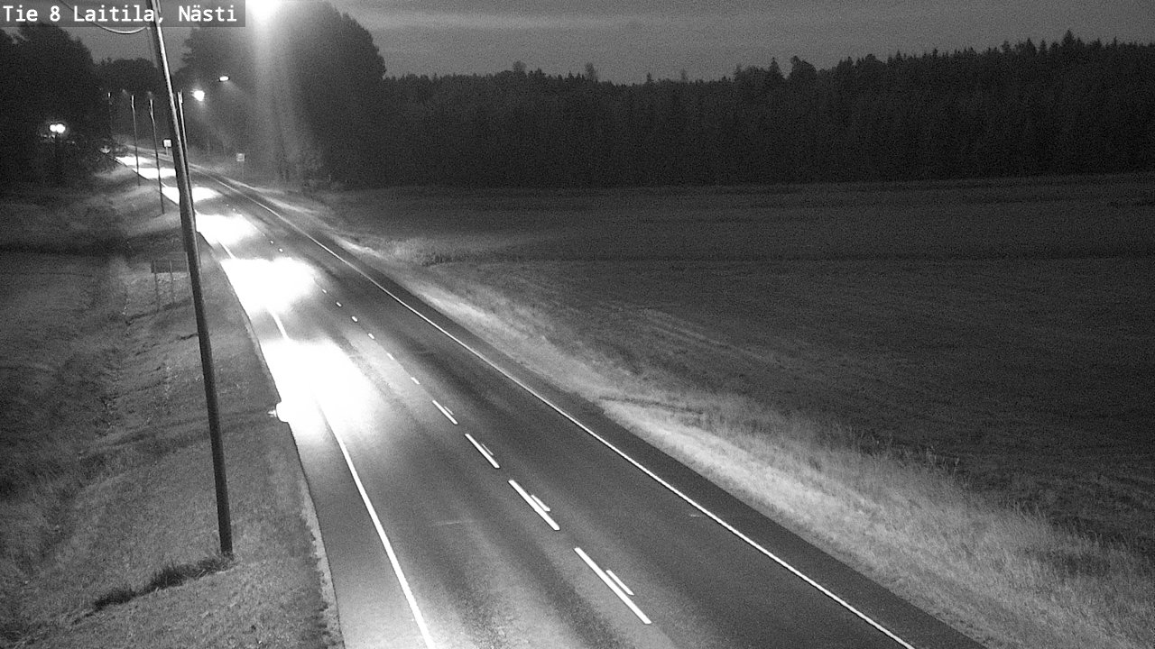 Weather Camera Image Väg 8  Letala, Nästi, Laitila, Varsinais-Suomi