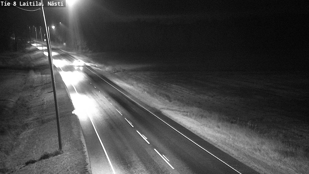 Weather Camera Image Väg 8  Letala, Nästi, Laitila, Varsinais-Suomi