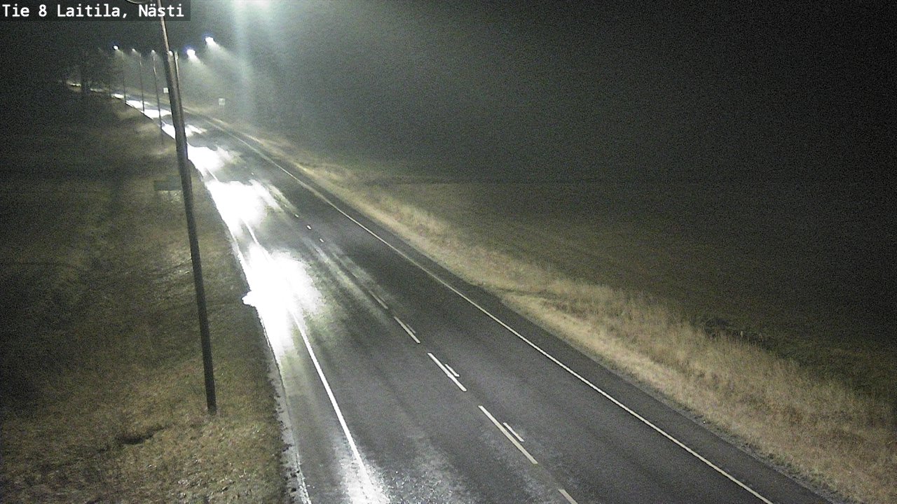 Weather Camera Image Road 8 Laitila, Nästi, Laitila, Varsinais-Suomi