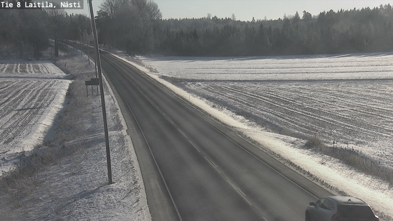 Weather Camera Image Road 8  Laitila, Nästi, Laitila, Varsinais-Suomi