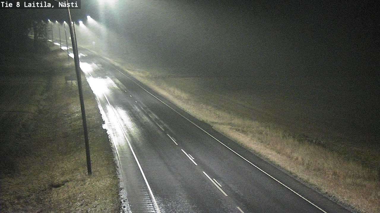 Weather Camera Image Road 8  Laitila, Nästi, Laitila, Varsinais-Suomi