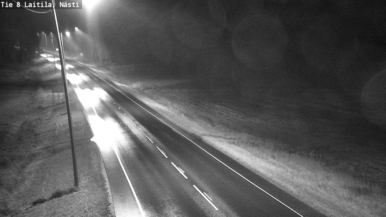 Weather Camera Image Väg 8  Letala, Nästi, Laitila, Varsinais-Suomi