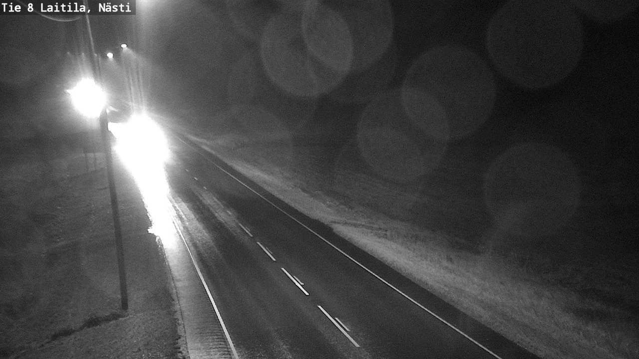 Weather Camera Image Väg 8  Letala, Nästi, Laitila, Varsinais-Suomi