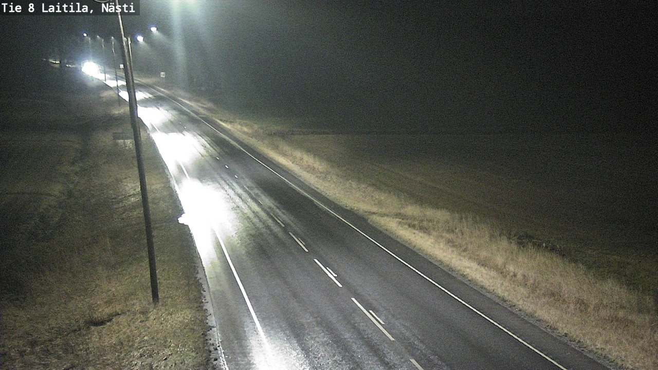 Weather Camera Image Road 8 Laitila, Nästi, Laitila, Varsinais-Suomi