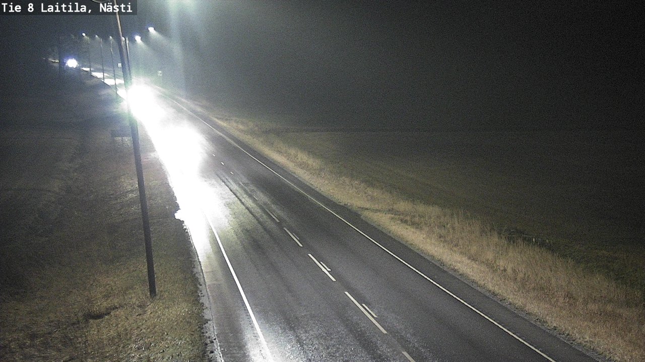 Weather Camera Image Väg 8 Letala, Nästi, Laitila, Varsinais-Suomi