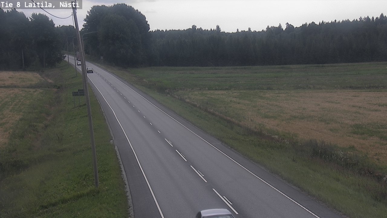 Weather Camera Image Road 8  Laitila, Nästi, Laitila, Varsinais-Suomi