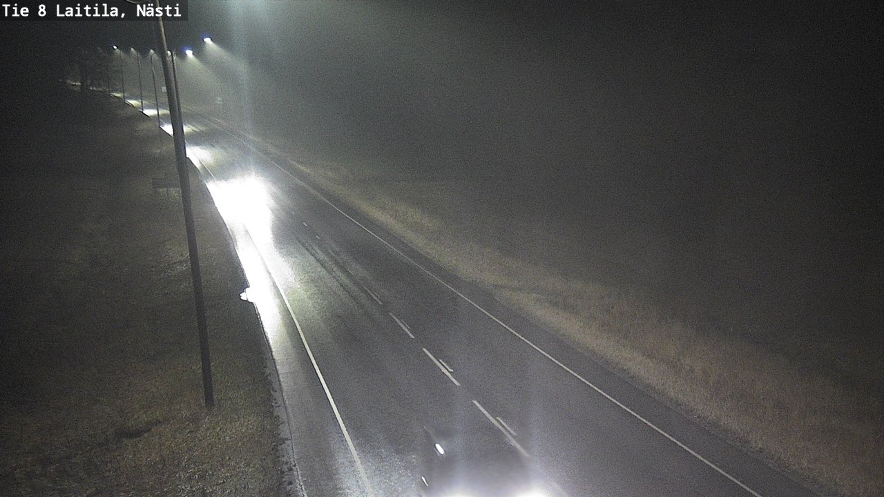 Weather Camera Image Väg 8 Letala, Nästi, Laitila, Varsinais-Suomi