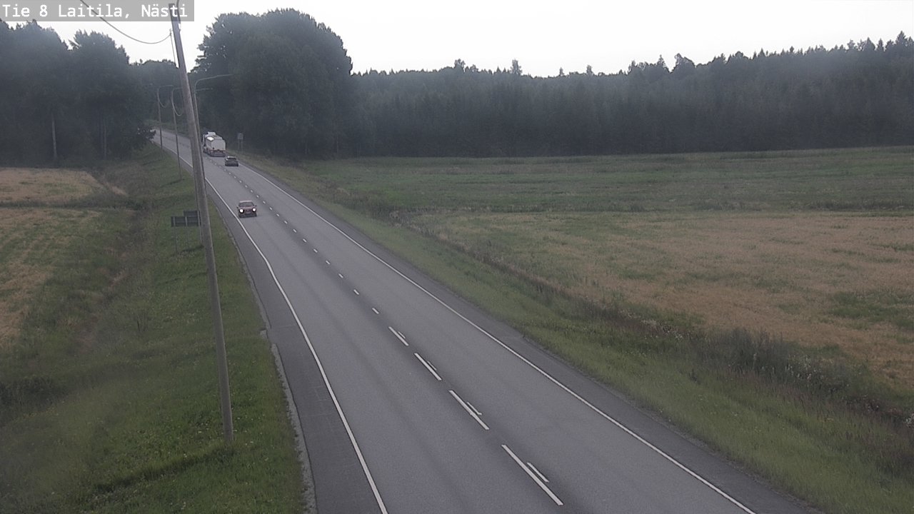 Weather Camera Image Road 8  Laitila, Nästi, Laitila, Varsinais-Suomi