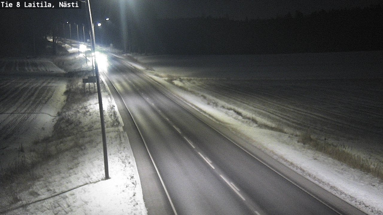Weather Camera Image Road 8  Laitila, Nästi, Laitila, Varsinais-Suomi