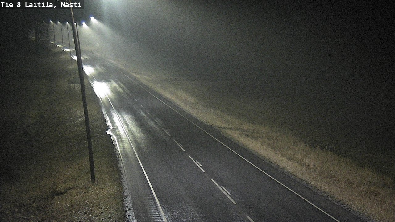 Weather Camera Image Road 8  Laitila, Nästi, Laitila, Varsinais-Suomi