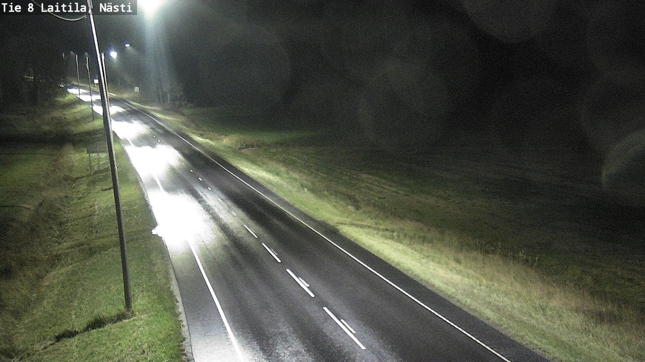 Weather Camera Image Väg 8  Letala, Nästi, Laitila, Varsinais-Suomi