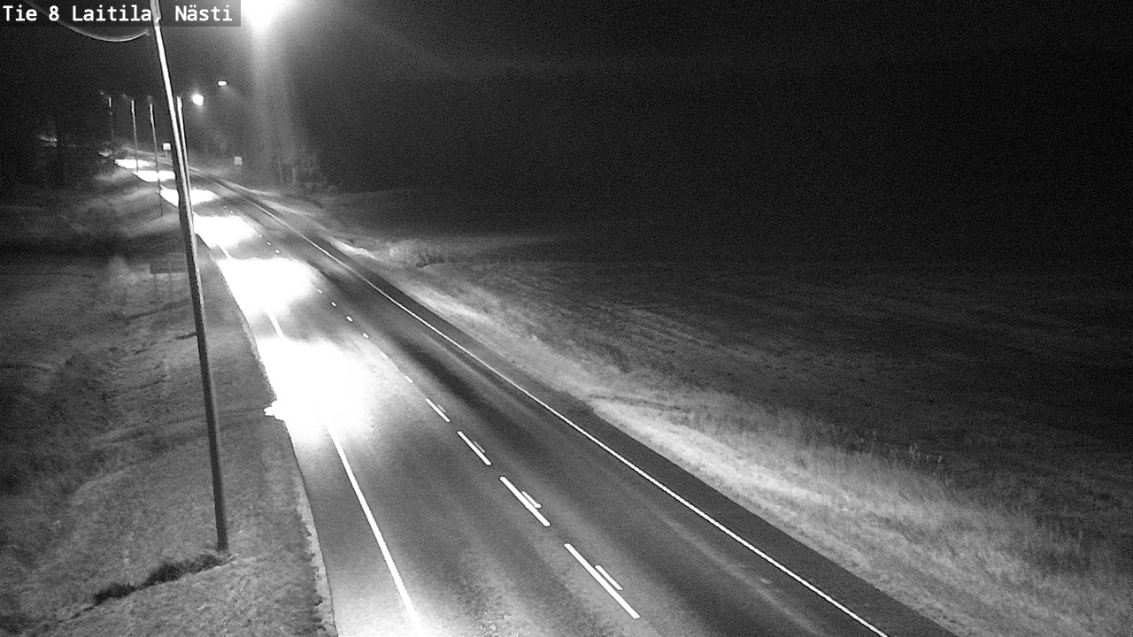 Weather Camera Image Väg 8  Letala, Nästi, Laitila, Varsinais-Suomi