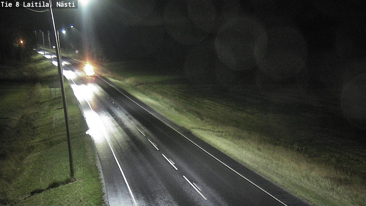 Weather Camera Image Väg 8  Letala, Nästi, Laitila, Varsinais-Suomi