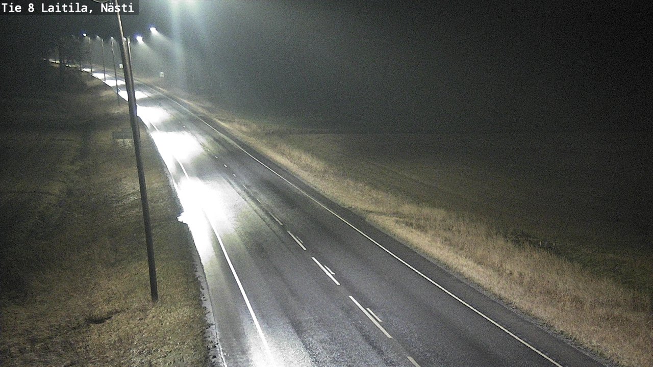 Weather Camera Image Väg 8 Letala, Nästi, Laitila, Varsinais-Suomi