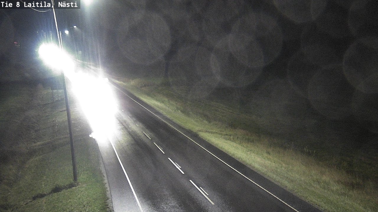Weather Camera Image Väg 8  Letala, Nästi, Laitila, Varsinais-Suomi