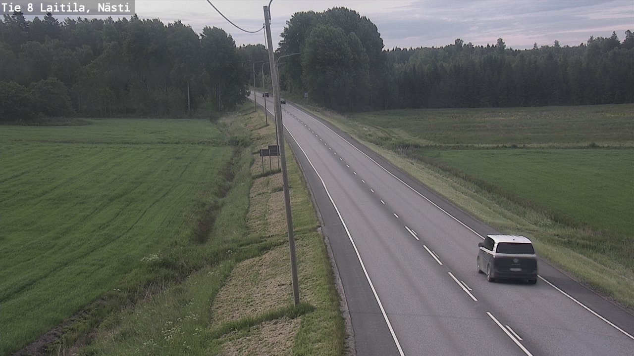 Weather Camera Image Road 8  Laitila, Nästi, Laitila, Varsinais-Suomi