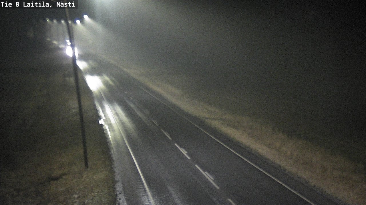 Weather Camera Image Road 8  Laitila, Nästi, Laitila, Varsinais-Suomi