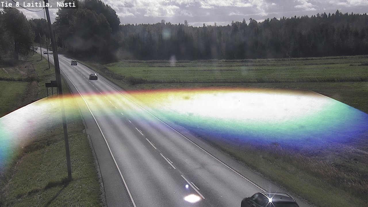 Weather Camera Image Road 8  Laitila, Nästi, Laitila, Varsinais-Suomi