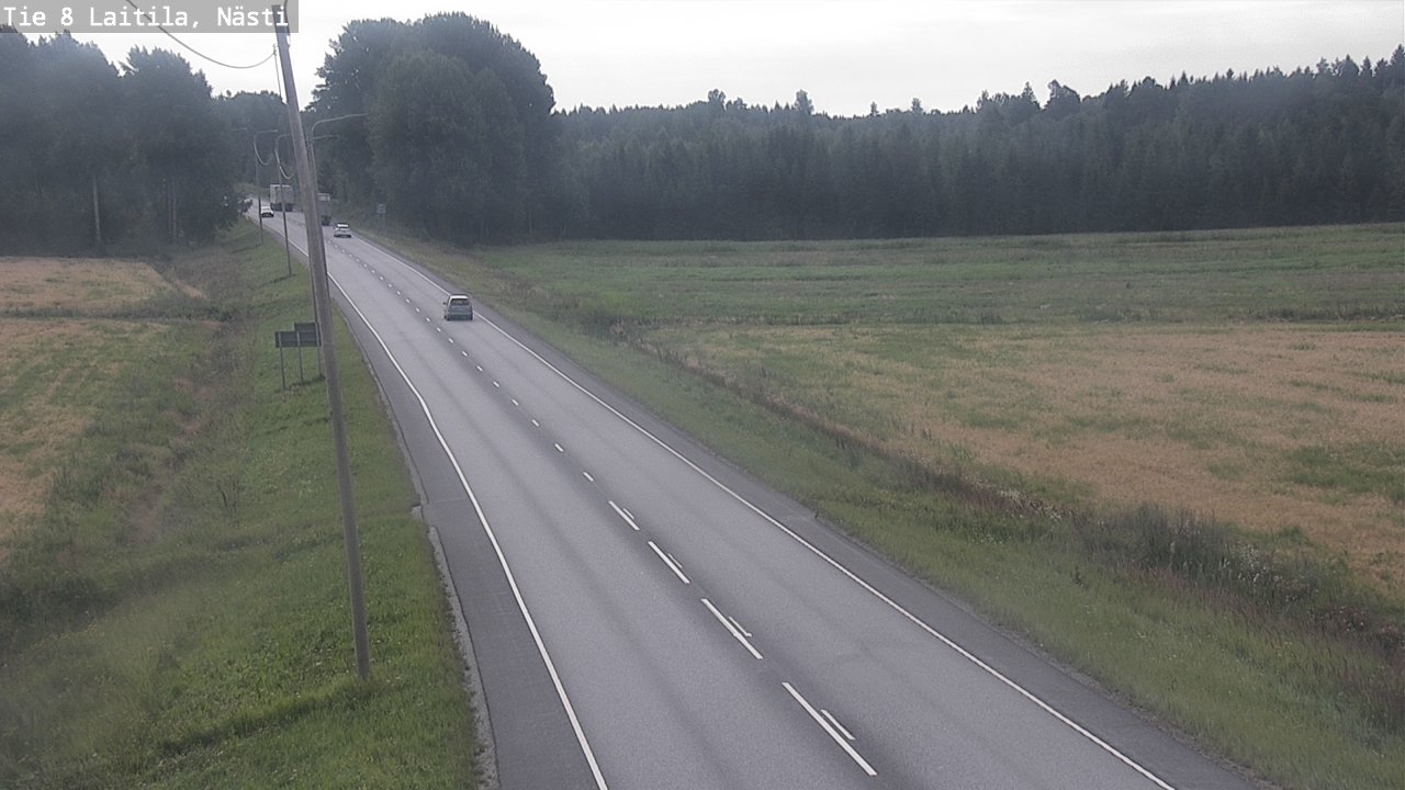 Weather Camera Image Väg 8  Letala, Nästi, Laitila, Varsinais-Suomi
