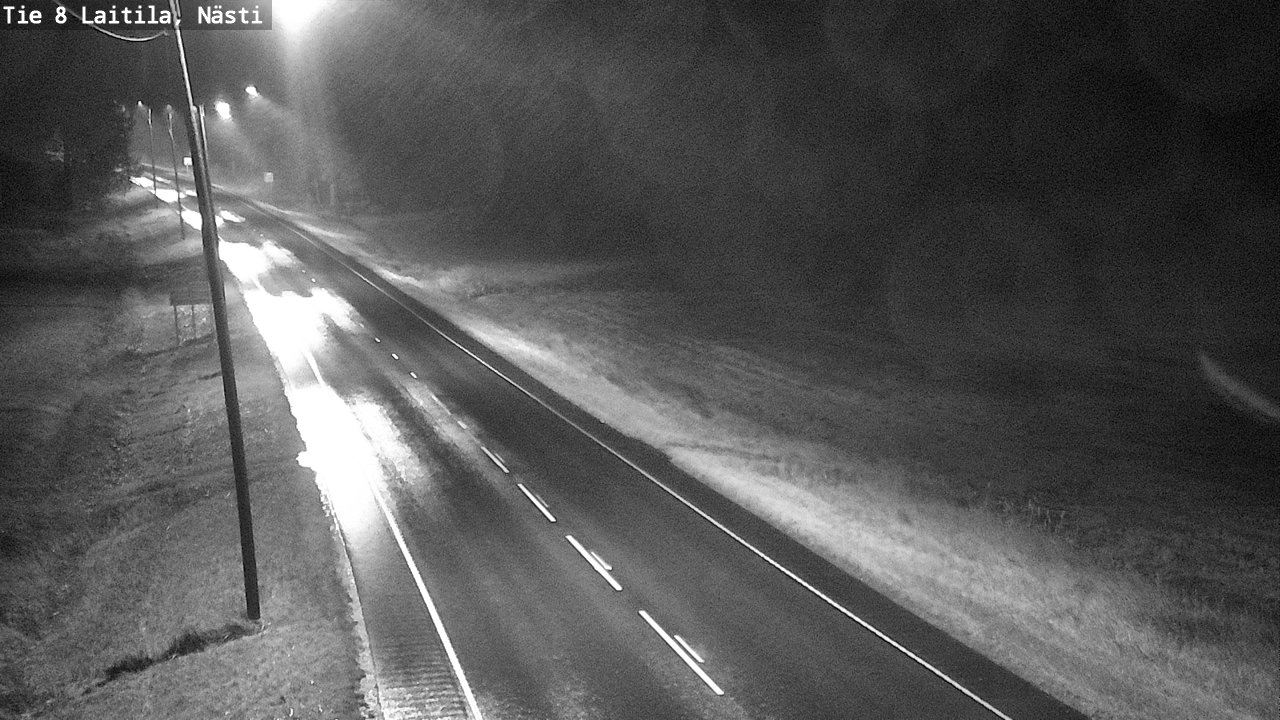 Weather Camera Image Väg 8  Letala, Nästi, Laitila, Varsinais-Suomi
