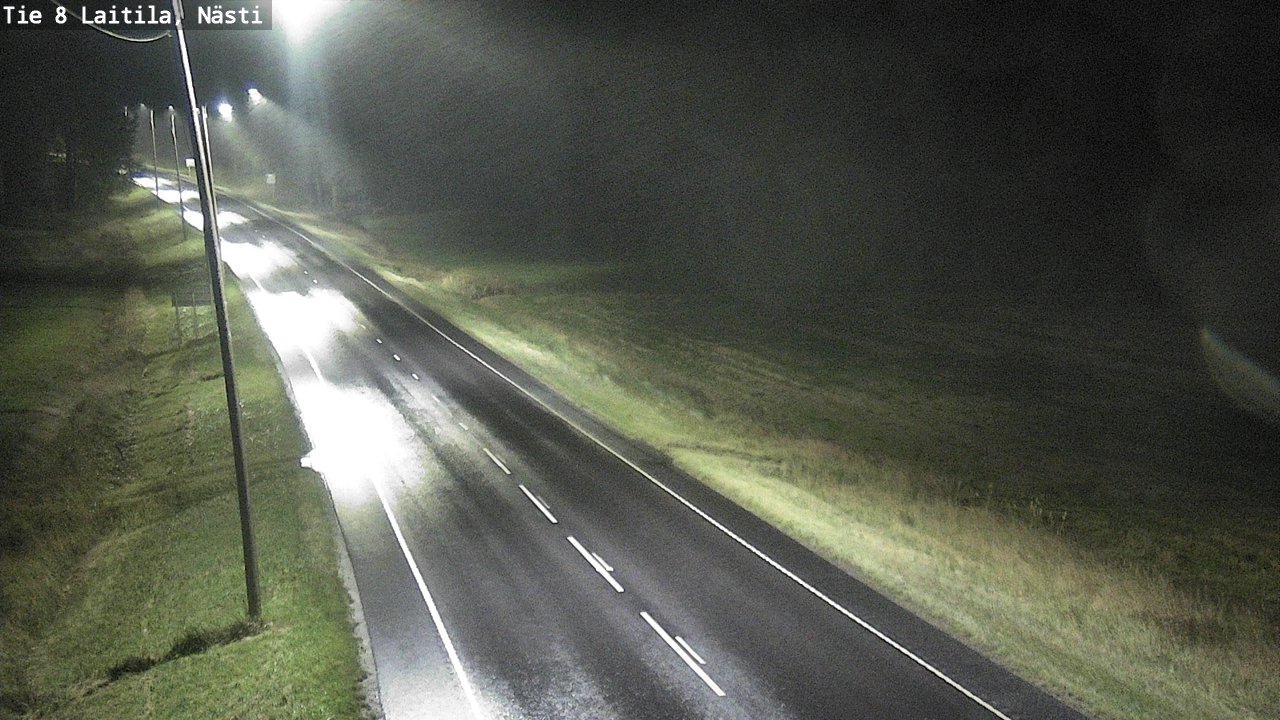 Weather Camera Image Väg 8  Letala, Nästi, Laitila, Varsinais-Suomi