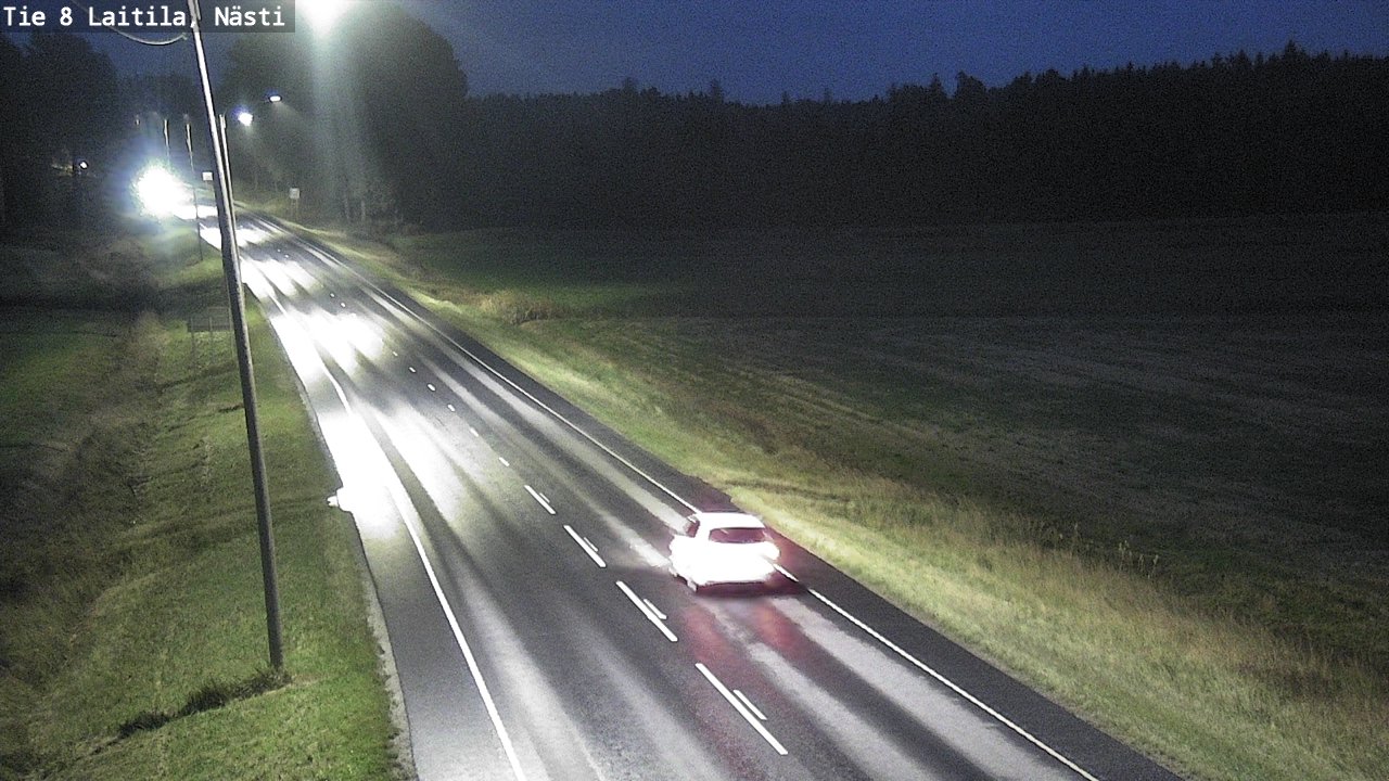 Weather Camera Image Väg 8  Letala, Nästi, Laitila, Varsinais-Suomi