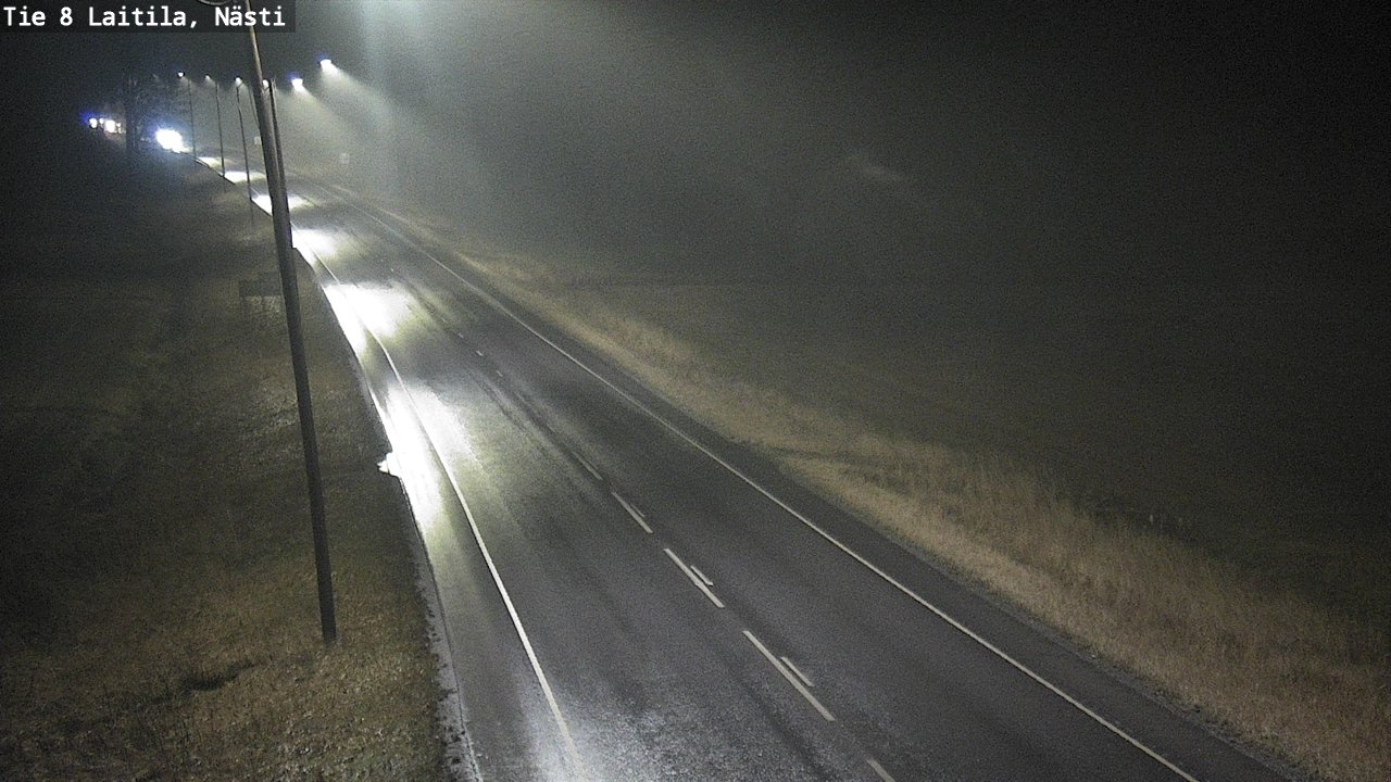Weather Camera Image Väg 8 Letala, Nästi, Laitila, Varsinais-Suomi