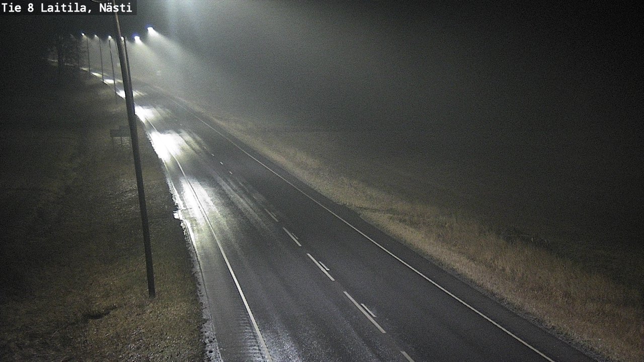 Weather Camera Image Road 8  Laitila, Nästi, Laitila, Varsinais-Suomi