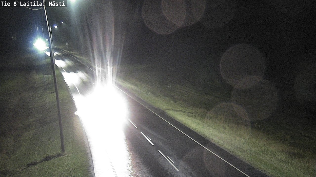Weather Camera Image Väg 8  Letala, Nästi, Laitila, Varsinais-Suomi