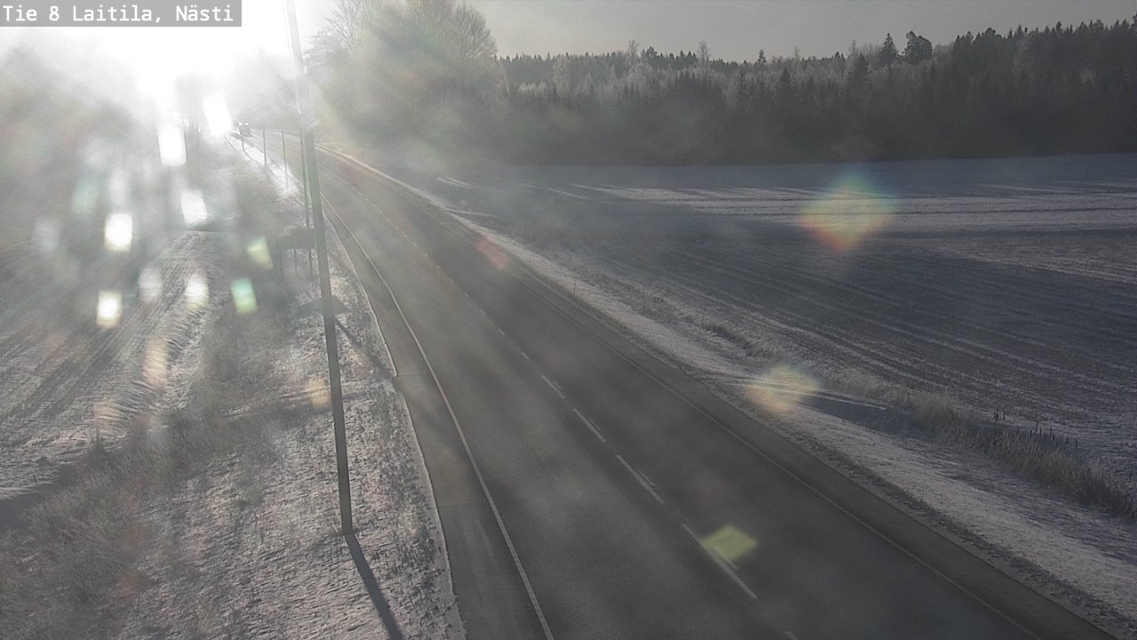 Weather Camera Image Road 8  Laitila, Nästi, Laitila, Varsinais-Suomi