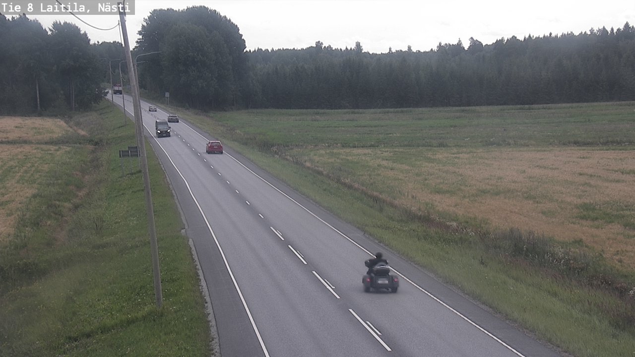 Weather Camera Image Väg 8  Letala, Nästi, Laitila, Varsinais-Suomi